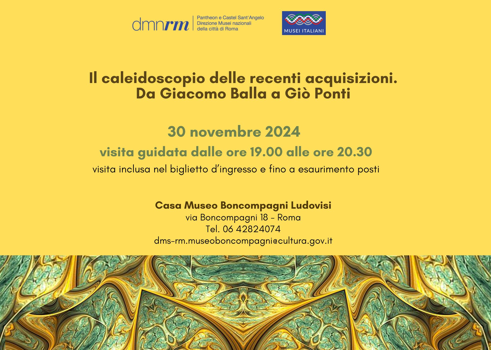 Il caleidoscopio delle recenti acquisizioni: da Giacomo Balla a Giò Ponti